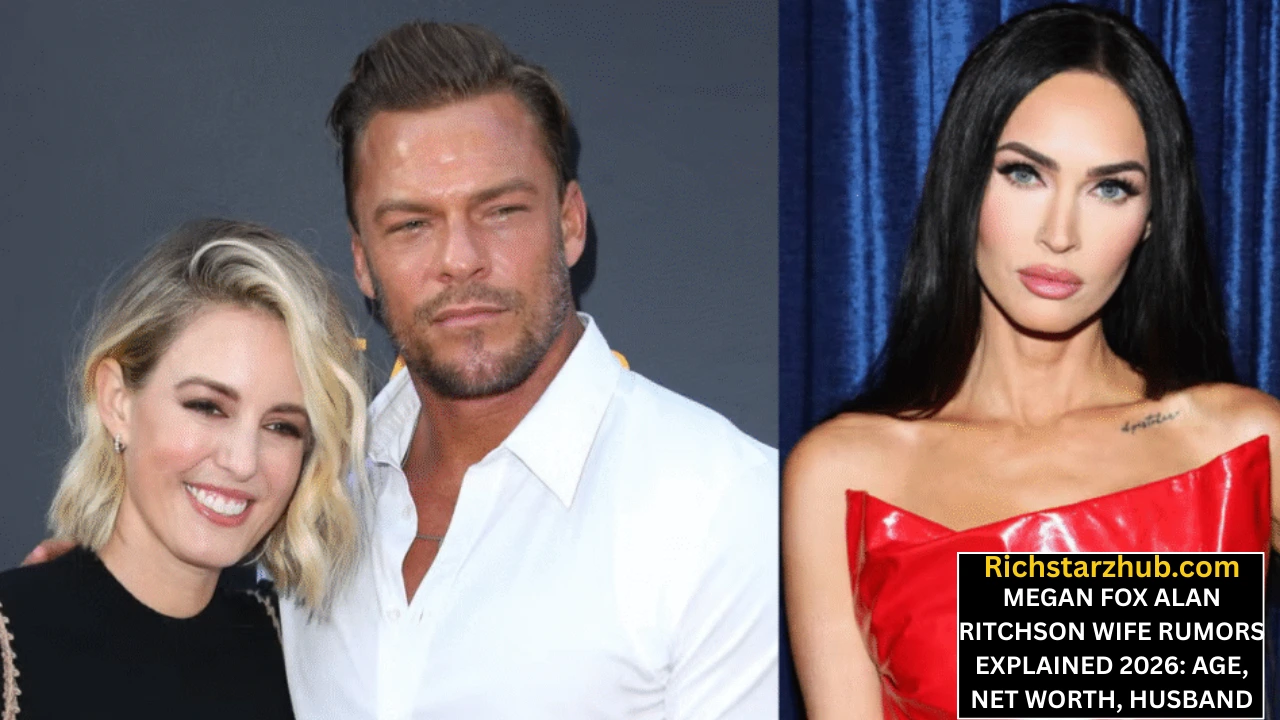 Megan Fox Alan Ritchson Wife Rumors Explained 2026 Age, Net Worth, Husband & Movies