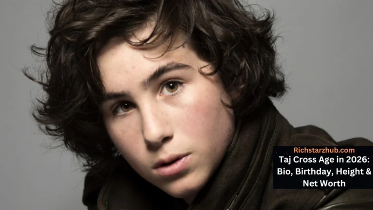 Taj Cross Age in 2026: Bio, Birthday, Height & Net Worth