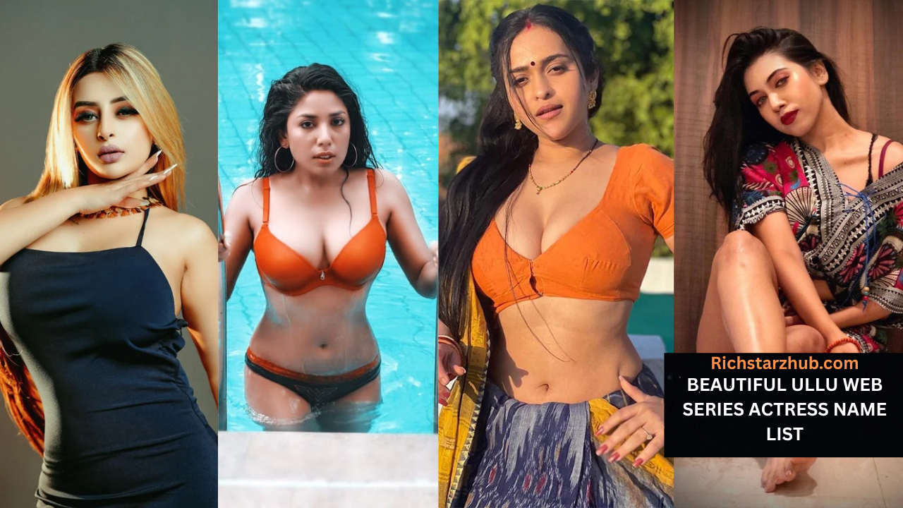 Ullu web series actress name