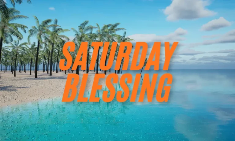 Saturday Blessing Images