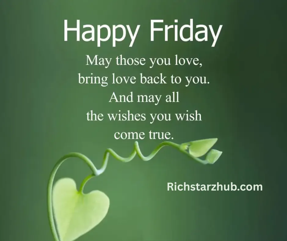Friday Blessings