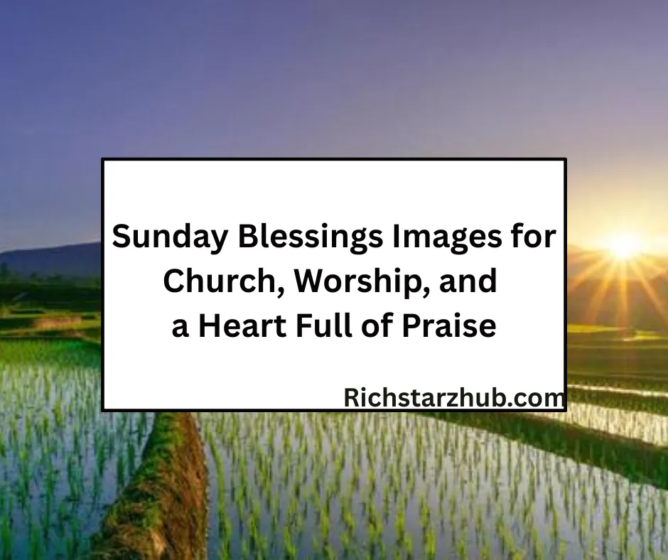 Sunday Blessings Images for Church